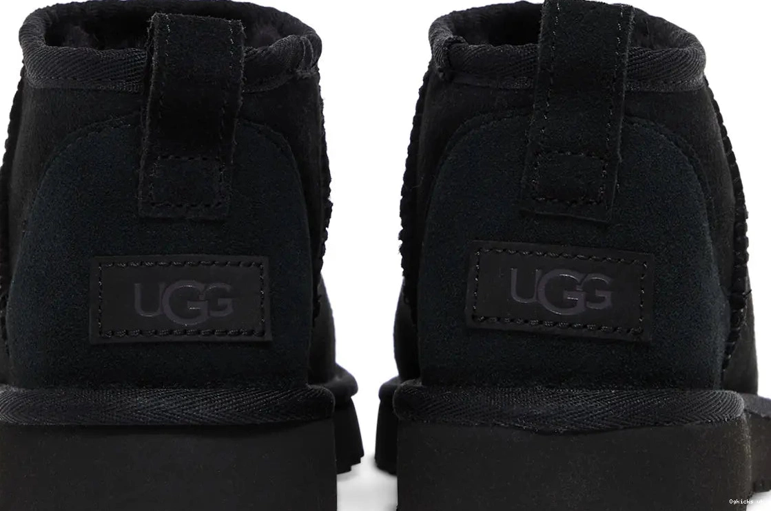 Black W Classic Ultra UGG Mini 0618